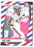 Mike Evans Panini Prizm - Red White and Blue 270 2024 Tampa Bay Buccaneers
