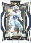 Tyler Guyton Panini Select - Silver Prizm Die Cut 69 2024 Dallas Cowboys