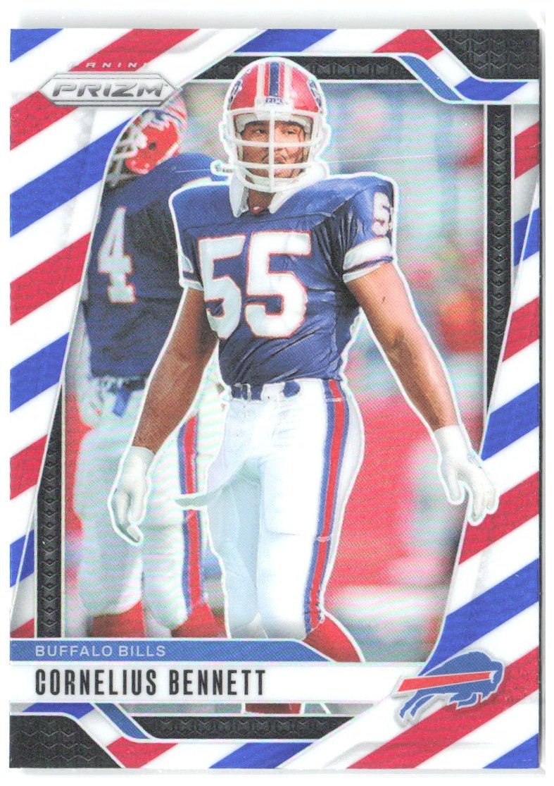 Cornelius Bennett Panini Prizm - Red White and Blue 36 2024 Buffalo Bills