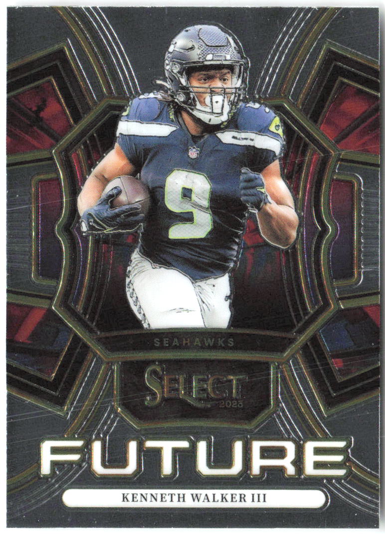 Kenneth Walker III Panini Select - Future FUT-KWA 2023 Seattle Seahawks