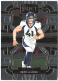 Drew Sanders Panini Select 30 2023 Denver Broncos RC
