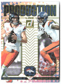 Bo Nix / Courtland Sutton Donruss - Production Line 15 2025 Denver Broncos