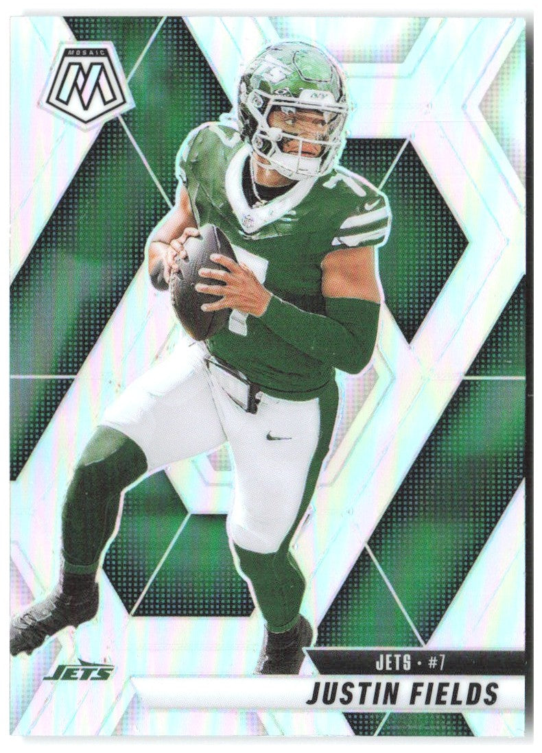 Justin Fields Panini Mosaic - Silver 125 2025 New York Jets
