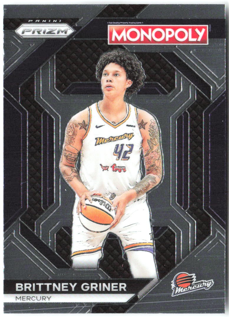 Brittney Griner Panini Prizm Monopoly WNBA All-Star WNBA22 2024 Phoenix Mercury