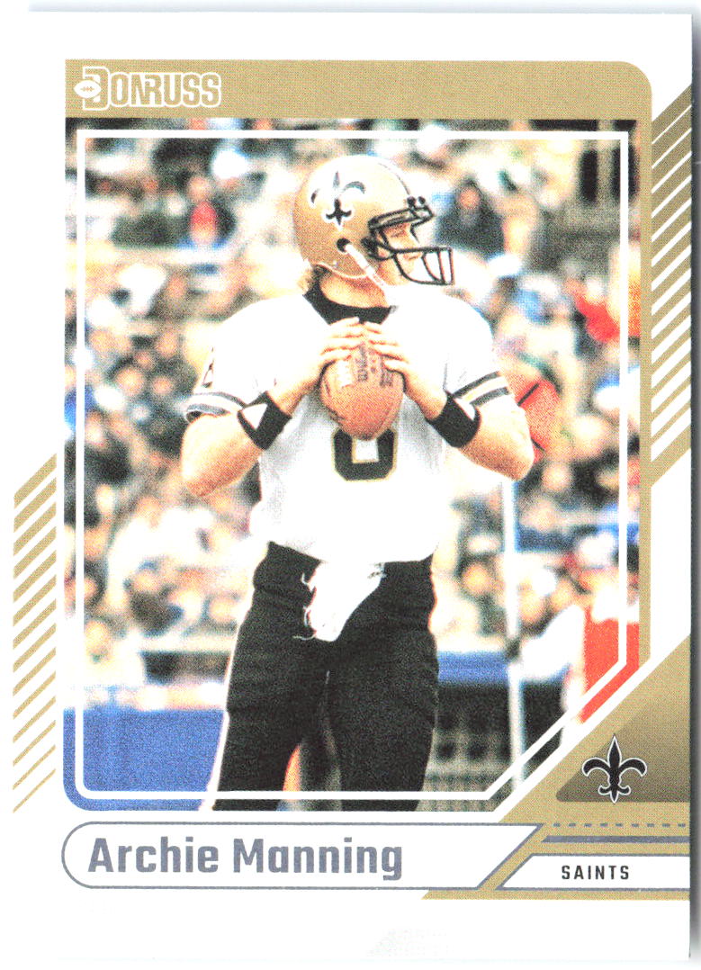 Archie Manning Donruss 195 2024 New Orleans Saints