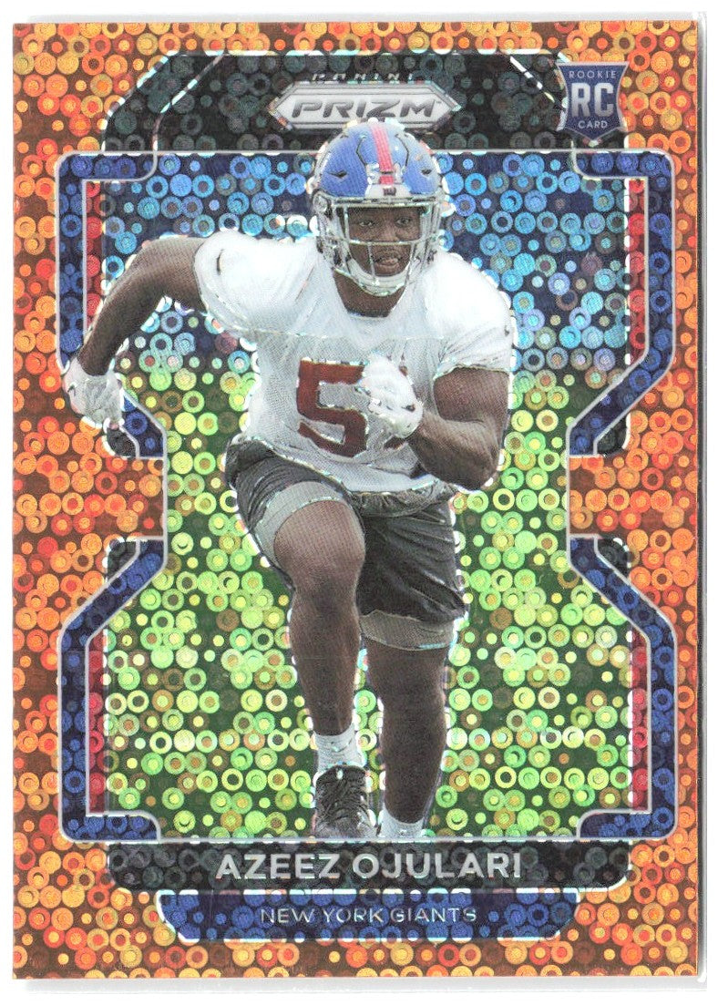 Azeez Ojulari Panini Prizm - Disco 386 2021 New York Giants