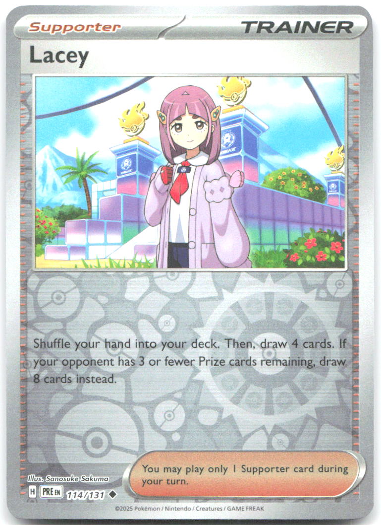 Lacey Reverse Holo Uncommon SV07: Stellar Crown 139/142 NM Sanosuke Sakuma