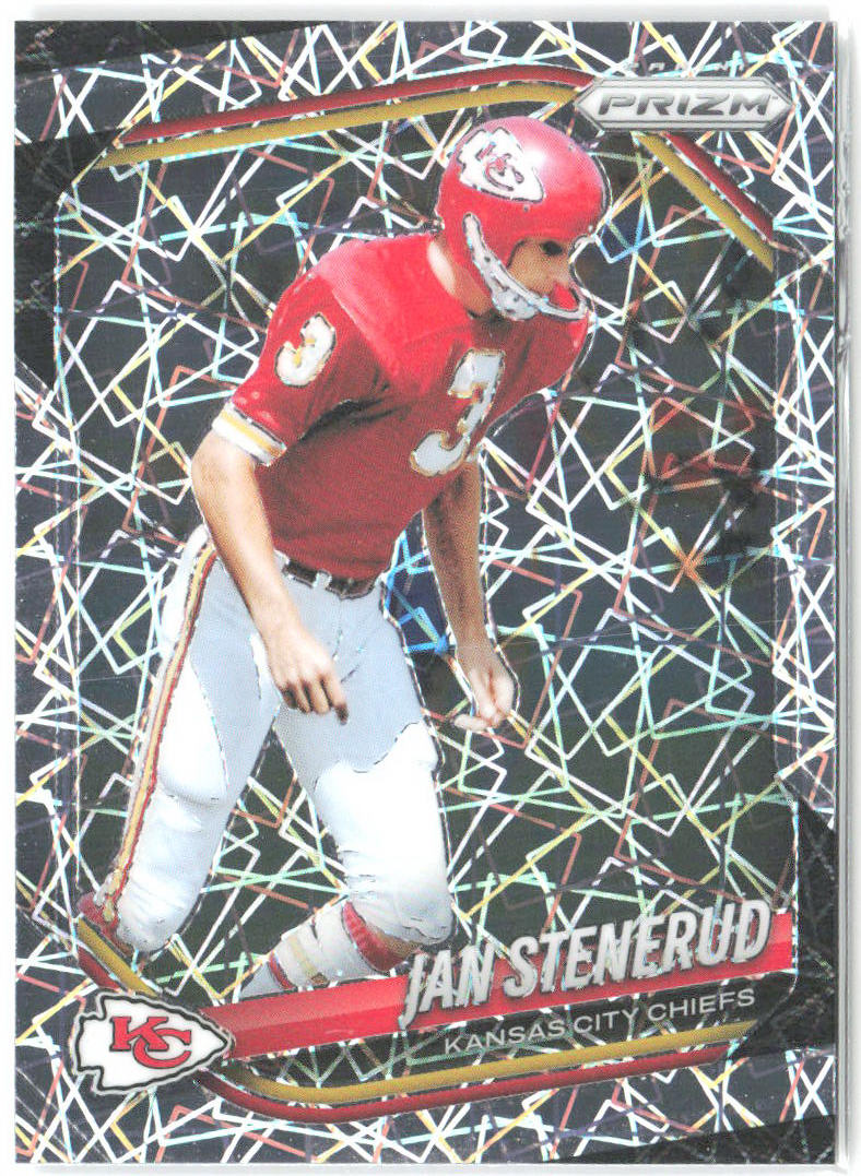 Jan Stenerud Panini Prizm - Lazer 204 2025 Kansas City Chiefs