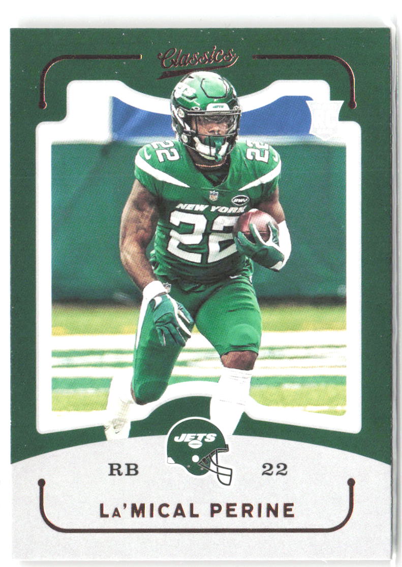 La'Mical Perine Panini Chronicles - Classics CL-34 2020 New York Jets