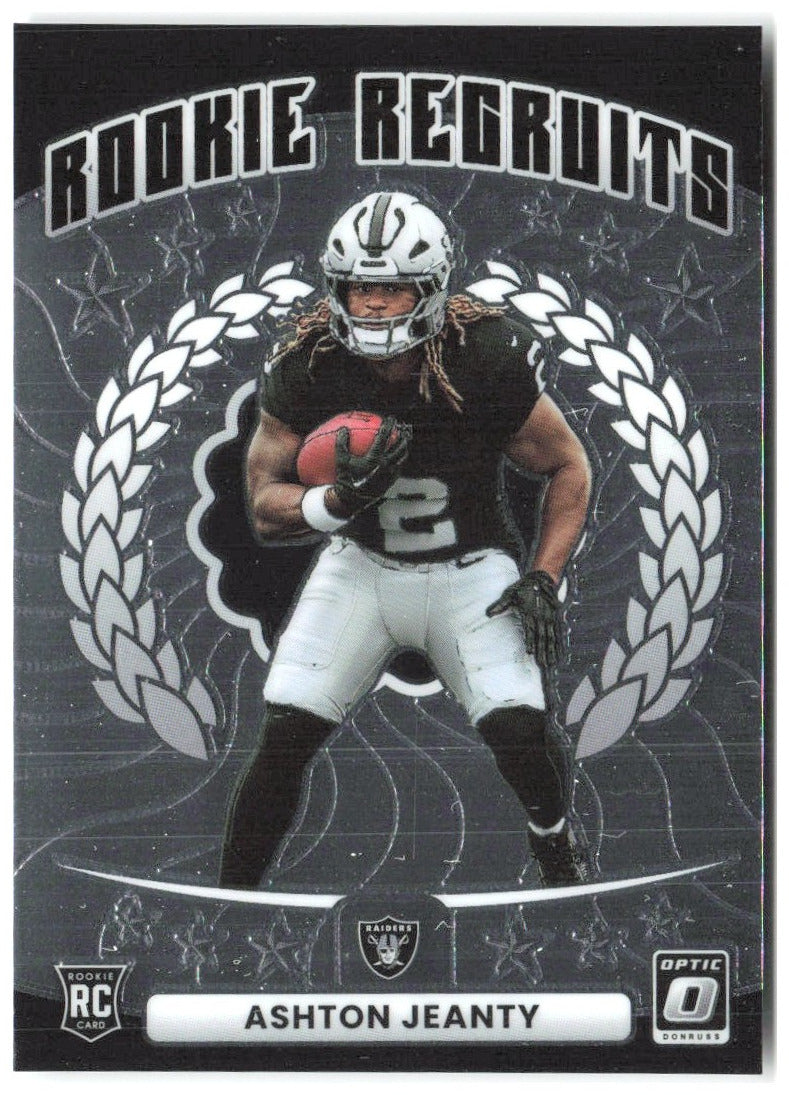 Ashton Jeanty Donruss Optic - Rookie Recruits 4 2025 Las Vegas Raiders