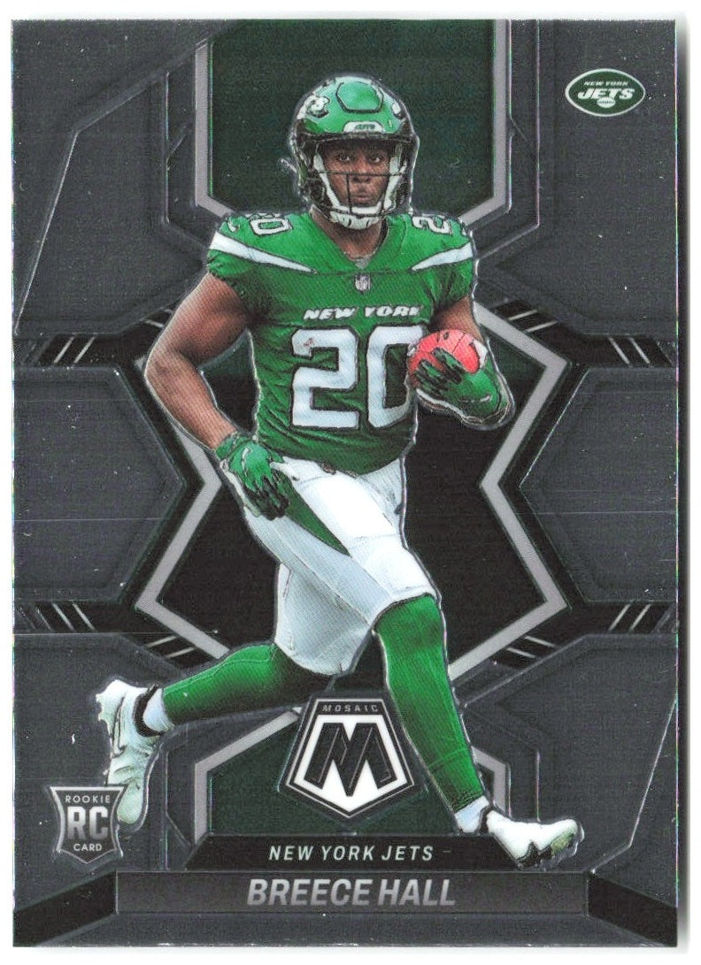 Breece Hall Panini Mosaic 307 2022 New York Jets RC