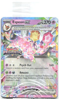 Espeon ex Sealed Prismatic Evolutions Stamp Holo Promo 034/131 NM 5ban Graphics