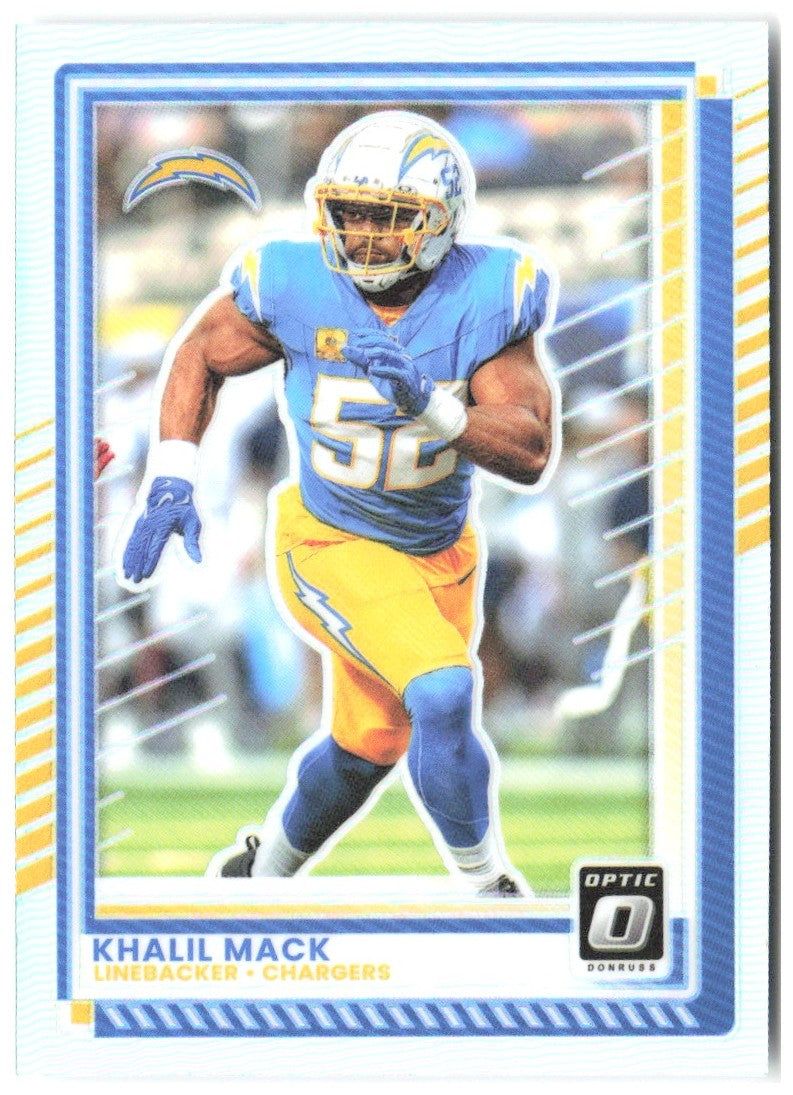 Khalil Mack Donruss Optic - Holo 68 2025 Los Angeles Chargers