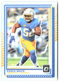 Khalil Mack Donruss Optic - Holo 68 2025 Los Angeles Chargers