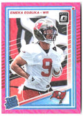 Emeka Egbuka Donruss Optic - Pink 265 2025 Tampa Bay Buccaneers