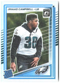 Jihaad Campbell Donruss Optic - Holo 266 2025 Philadelphia Eagles