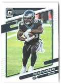 Miles Sanders Donruss Optic - Holo 10 2021 Philadelphia Eagles