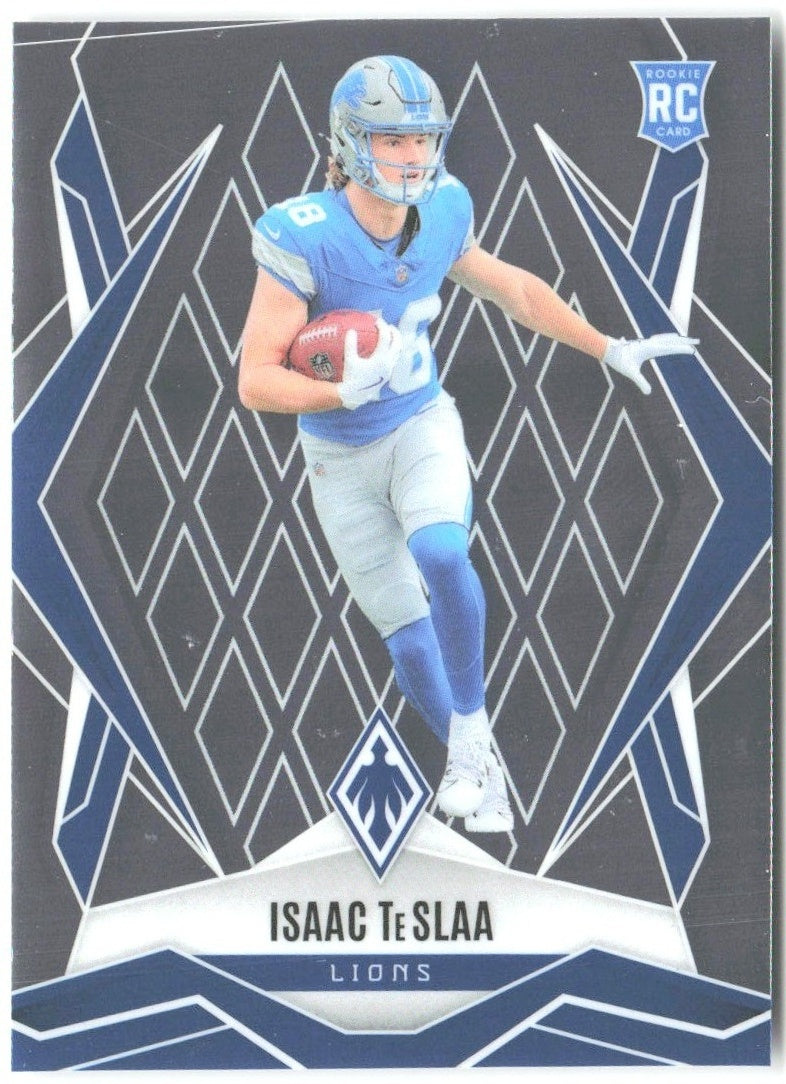 Isaac TeSlaa Panini Phoenix 189 2025 Detroit Lions RC