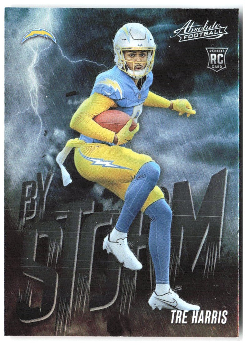 Tre Harris Panini Absolute - By Storm 18 2025 Los Angeles Chargers