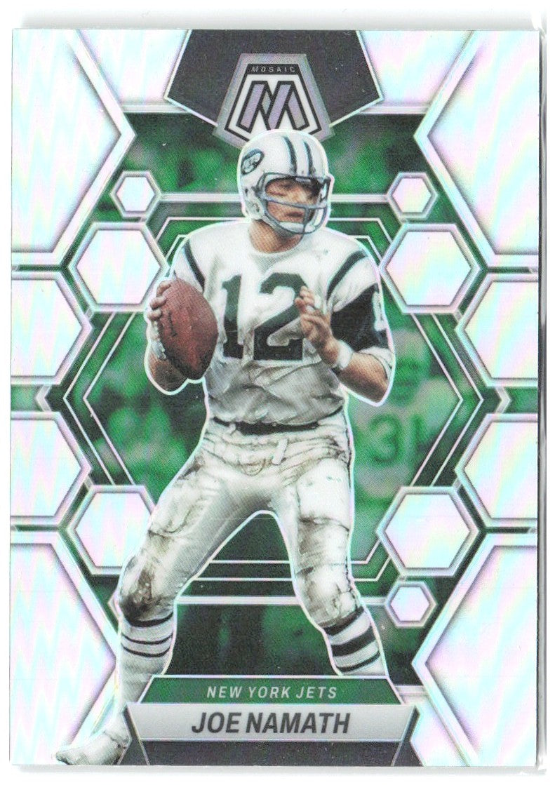 Joe Namath Panini Mosaic - Silver 79 2023 New York Jets