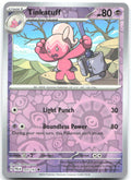 Tinkatuff Reverse Holo Uncommon SV02 Paldea Evolved 103/193 NM Akira Komayama