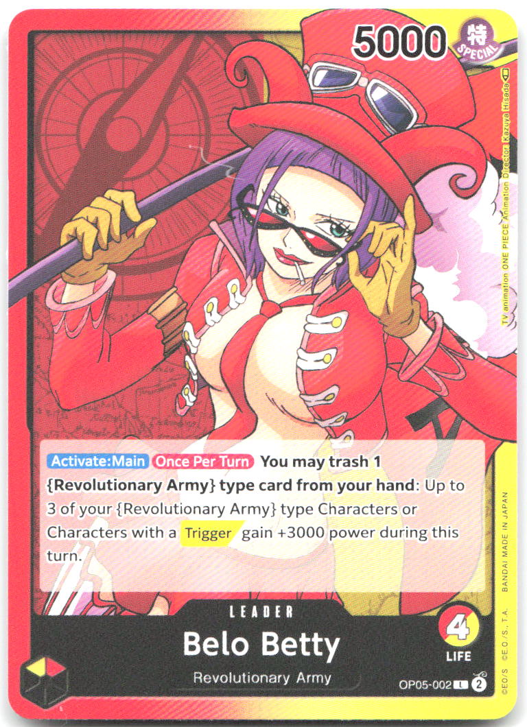 Belo Betty 002 L Awakening of the New Era OP05 002 NM