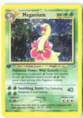 Meganium 11 1st Edition Holo Rare Neo Genesis 011/111 NM Ken Sugimori