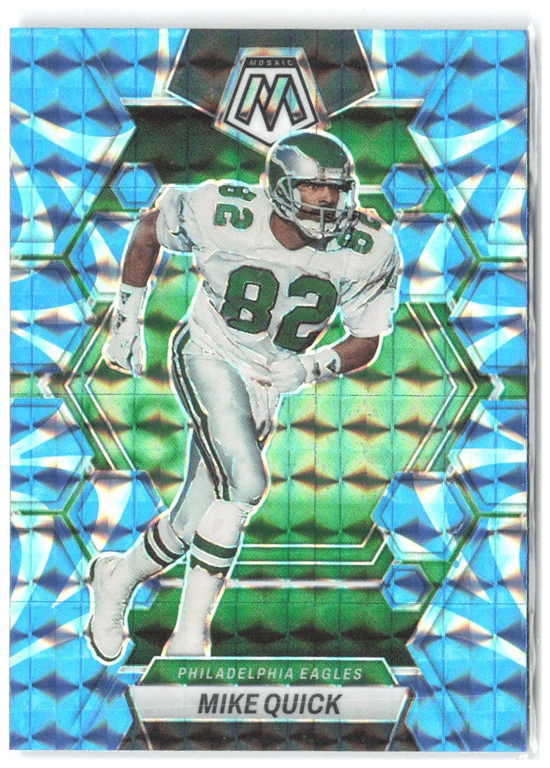 Mike Quick Panini Mosaic - Reactive Blue Mosaic 200 2023 Philadelphia Eagles