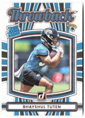 Bhayshul Tuten Donruss - Rated Rookies Throwback 38 2025 Jacksonville Jaguars