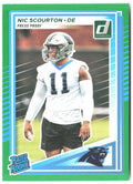 Nic Scourton Donruss - Press Proofs Green 383 2025 Carolina Panthers