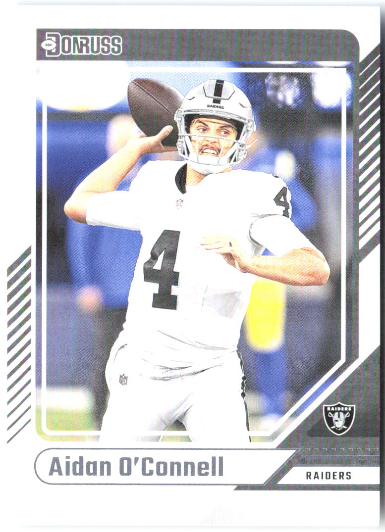 Aidan O'Connell Donruss 30 2024 Las Vegas Raiders