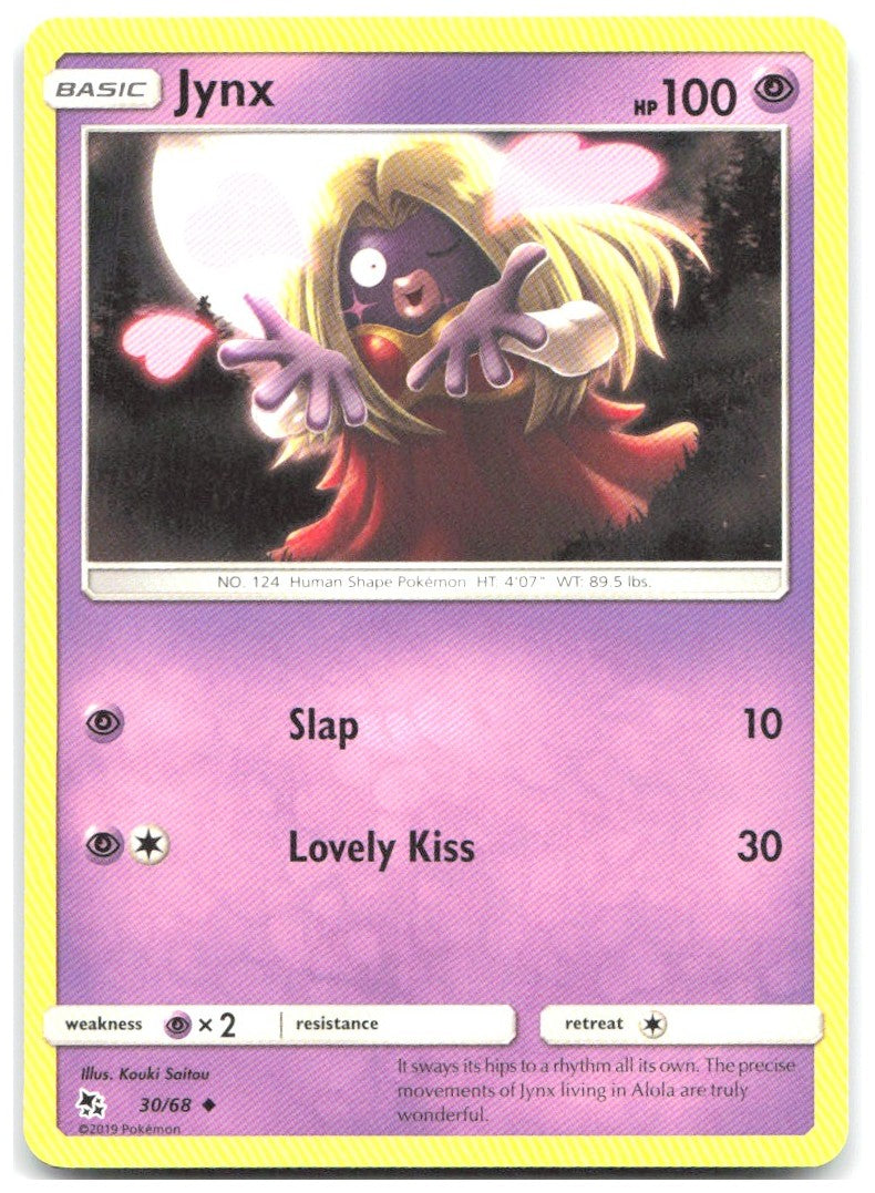 Jynx Uncommon Hidden Fates 30/68 NM Kouki Saitou