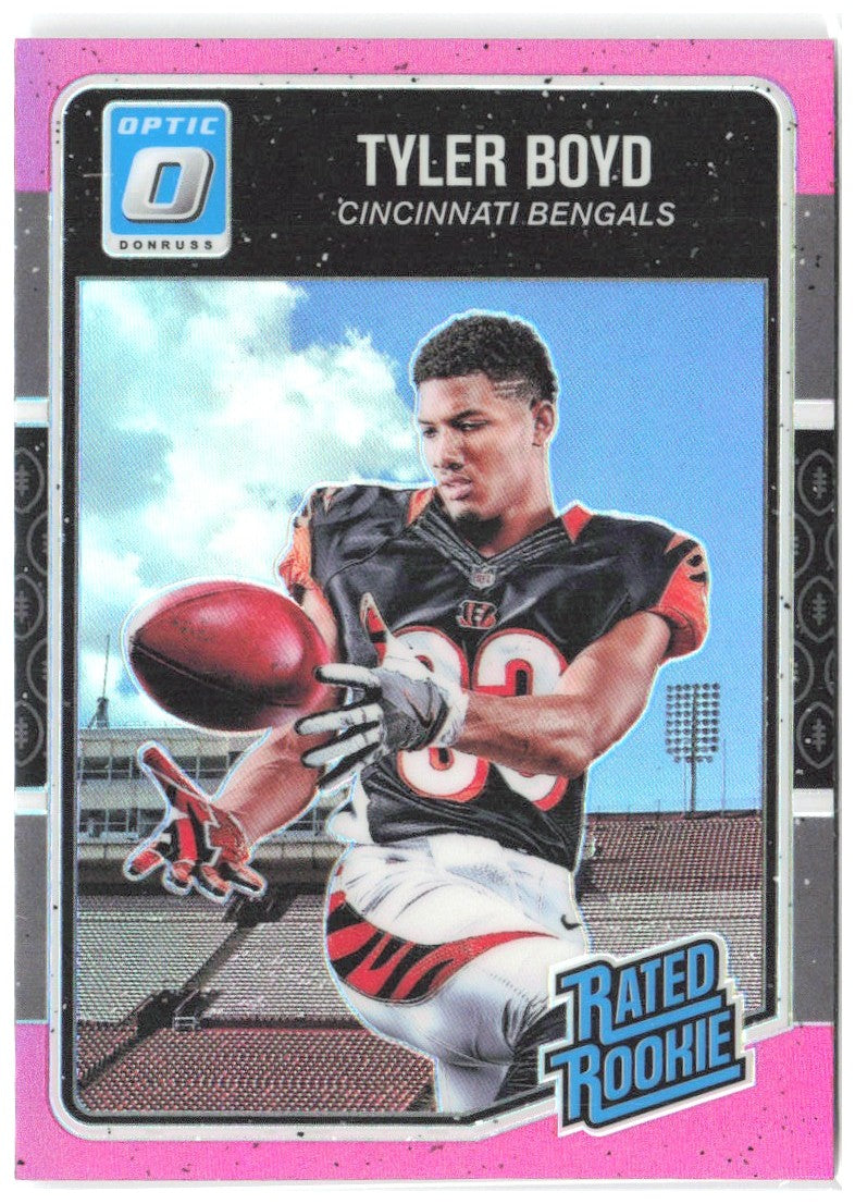 Tyler Boyd Donruss Optic - Pink 197 2016 Cincinnati Bengals