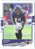 Patrick Queen Donruss Optic - Holo 118 2020 Baltimore Ravens
