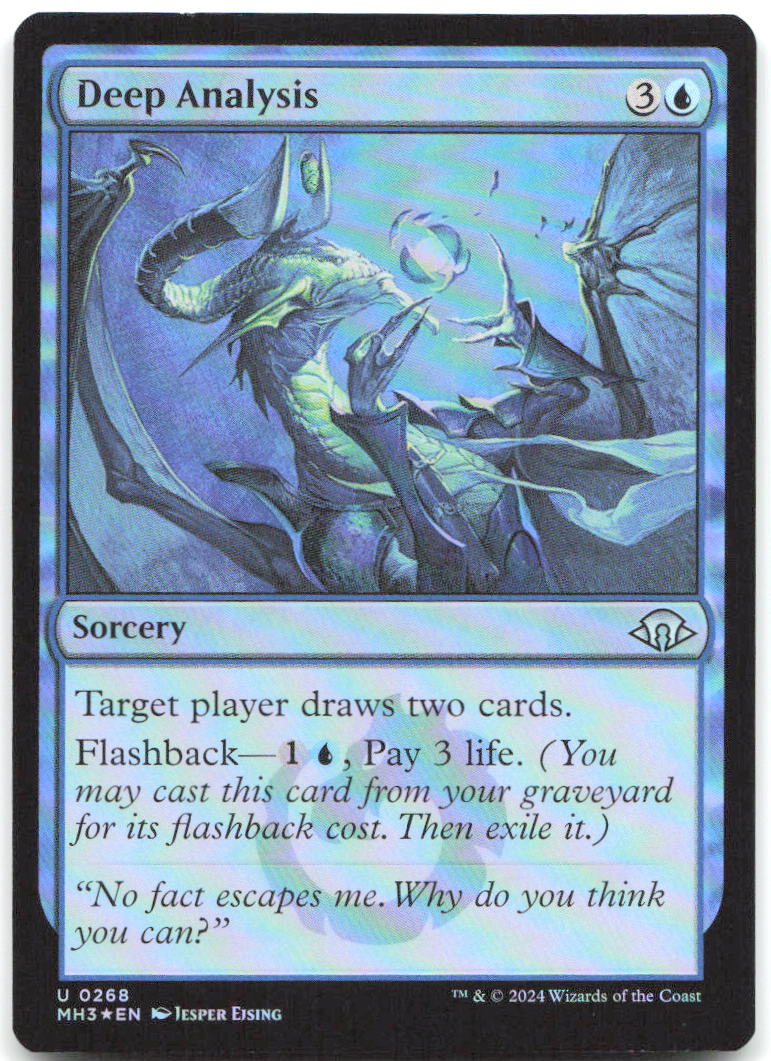 Deep Analysis Foil U Modern Horizons 3 268 NM Jesper Ejsing