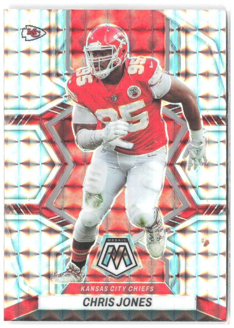 Chris Jones Panini Mosaic - Mosaic 99 2022 Kansas City Chiefs
