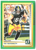 Pat Freiermuth Donruss - Press Proofs Green 227 2025 Pittsburgh Steelers