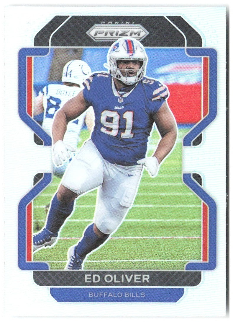 Ed Oliver Panini Prizm - Silver 119 2021 Buffalo Bills