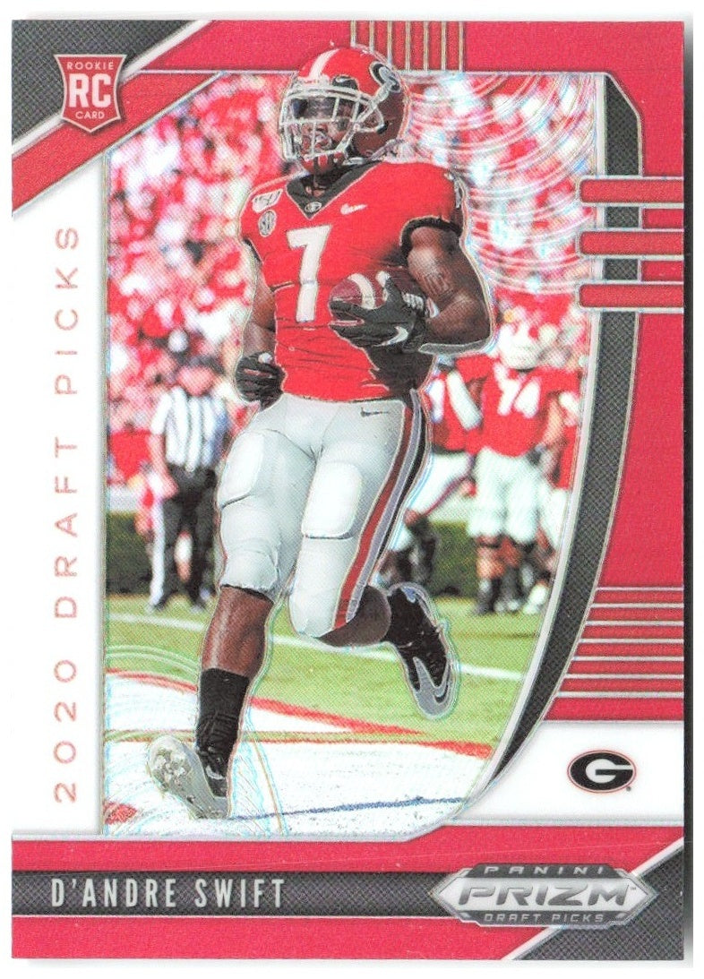 D'Andre Swift Panini Prizm Draft Picks - Prizms Red 120 2020 Georgia Bulldogs