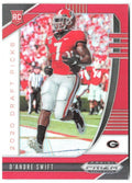 D'Andre Swift Panini Prizm Draft Picks - Prizms Red 120 2020 Georgia Bulldogs