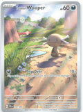 Paldean Wooper Holo Illustration Rare ME02 Phantasmal Flames 102/094 NM OKACHEKE