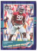 Raekwon Davis Donruss Optic - Purple Shock 134 2020 Miami Dolphins