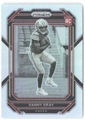 Danny Gray Prizm - Silver 335 2022 San Francisco 49ers Rookie Variation Variant
