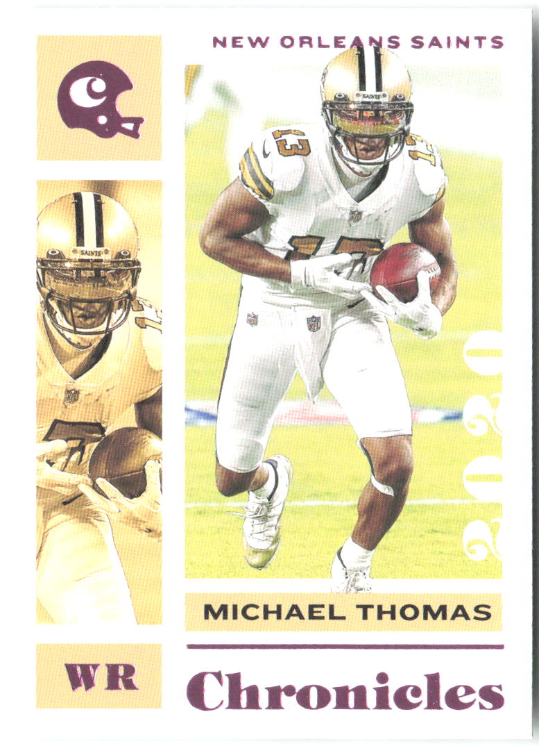 Michael Thomas Panini Chronicles - Pink 69 2020 New Orleans Saints