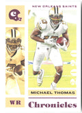 Michael Thomas Panini Chronicles - Pink 69 2020 New Orleans Saints