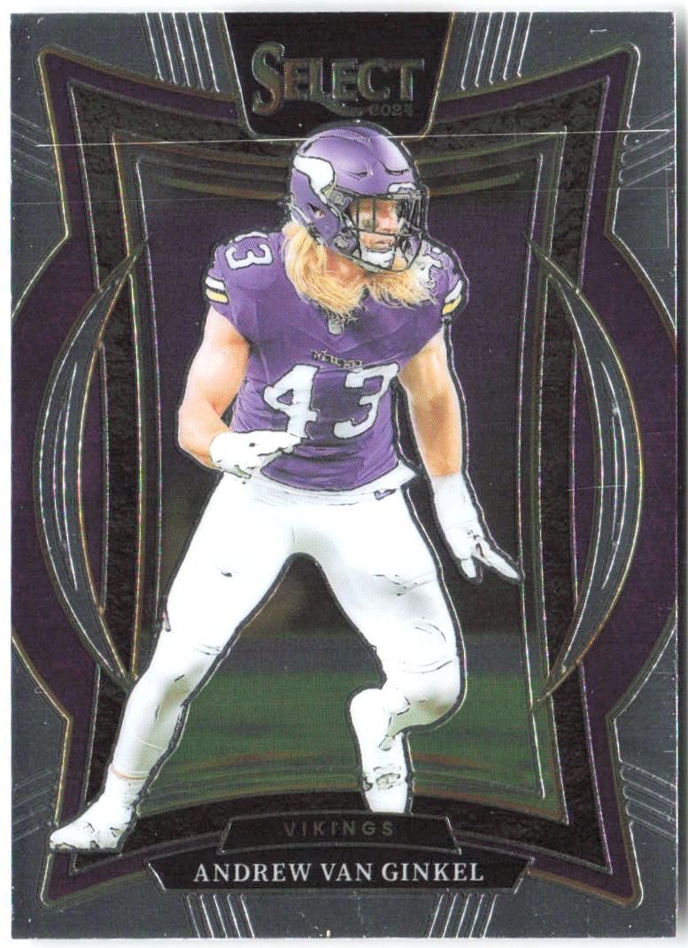 Andrew Van Ginkel Panini Select 6 2024 Minnesota Vikings