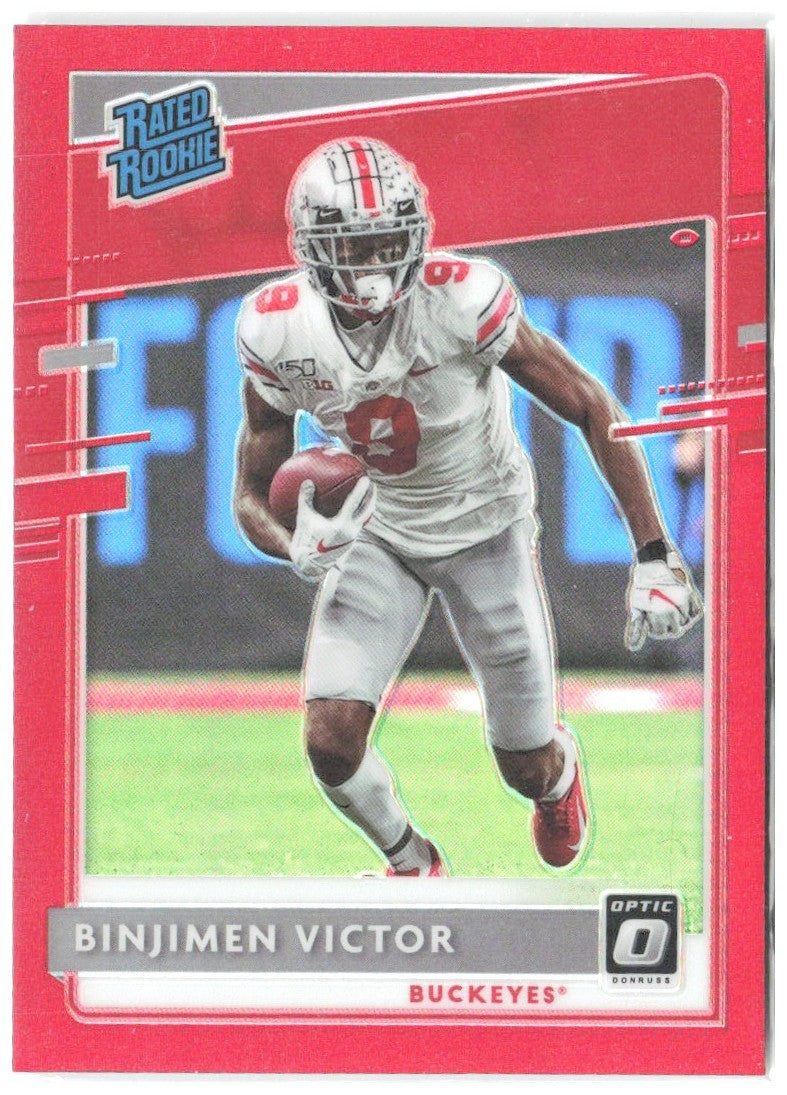 Binjimen Victor Chronicles Draft Picks - Donruss Rookies Red 21 2020 Ohio State