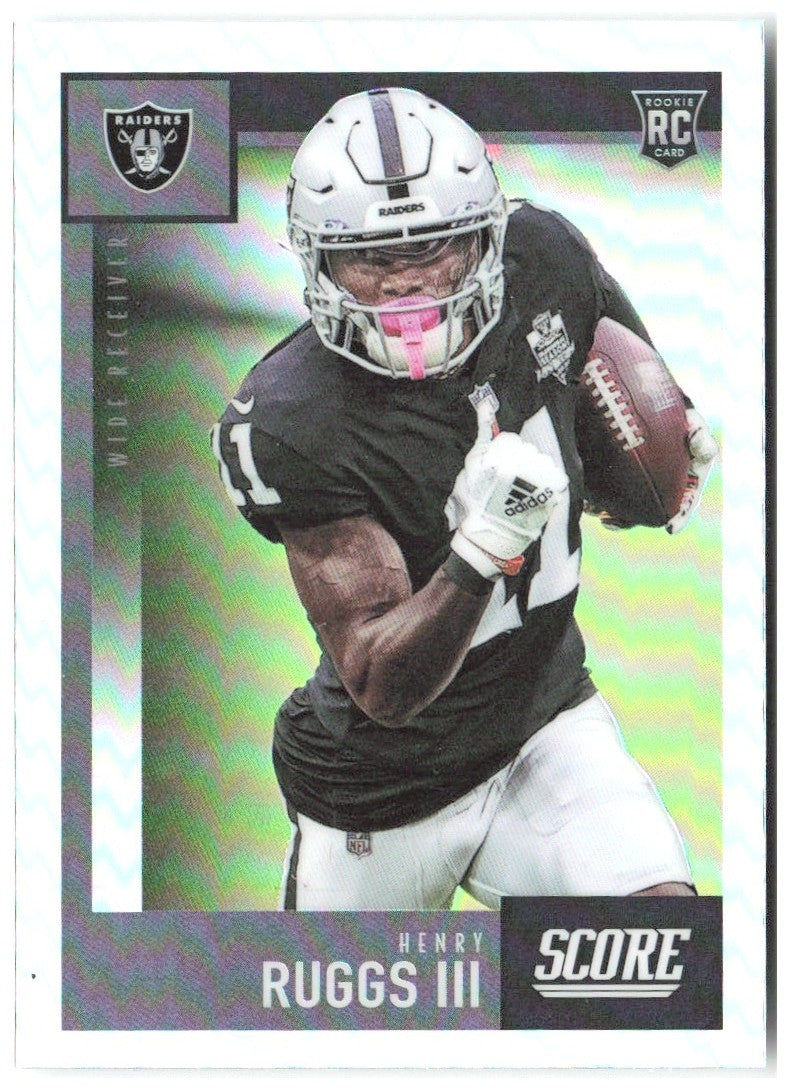 Henry Ruggs III Chronicles - 2020 Score Update Rookies Silver 455 2020 Raiders