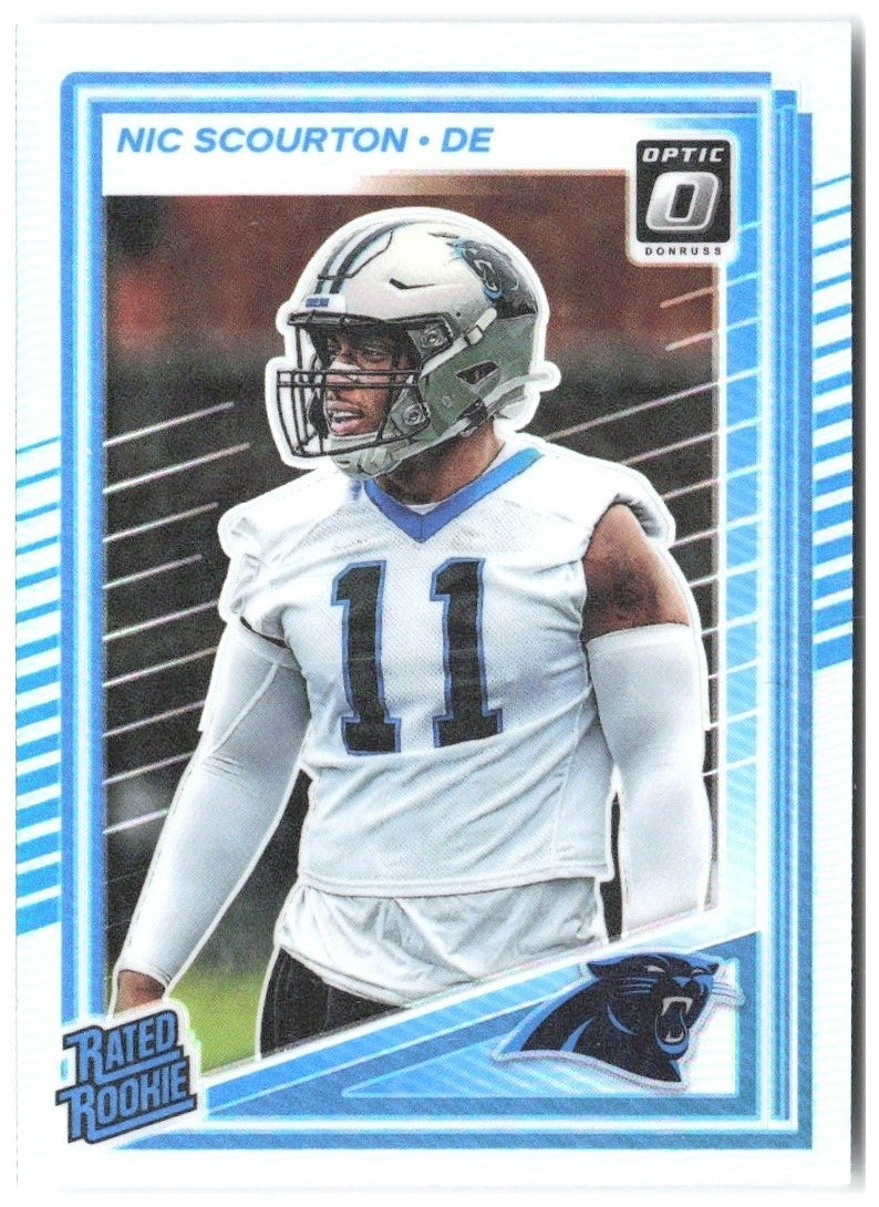 Nic Scourton Donruss Optic - Holo 270 2025 Carolina Panthers