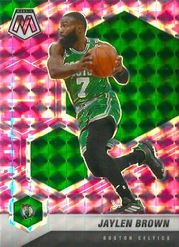 Jaylen Brown Panini Mosaic - Mosaic Camo Pink 155 2020-21 Boston Celtics
